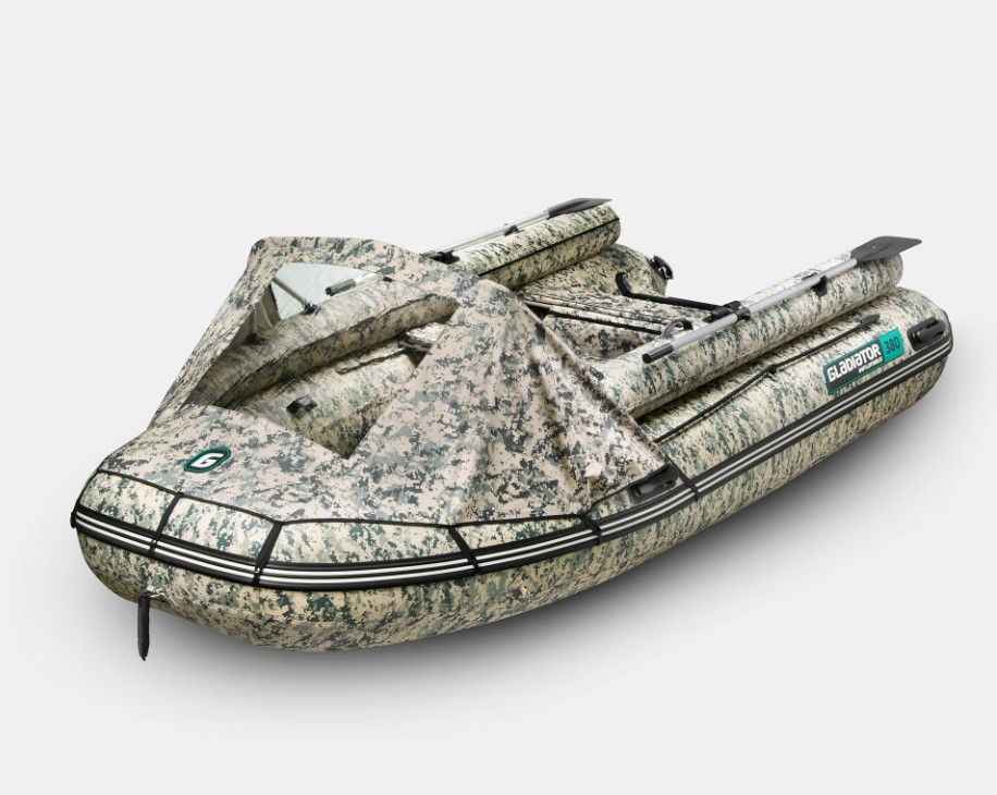 Лодка Gladiator E 450 PRO X camo